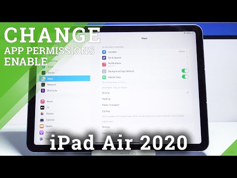 How to Customize App Permissions on iPad Air 2020 – App Manager