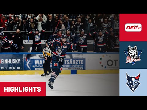 DEL2: EC Kassel Huskies vs. Blue Devils Weiden | Highlights