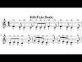 038-Fais Dodo music sheet