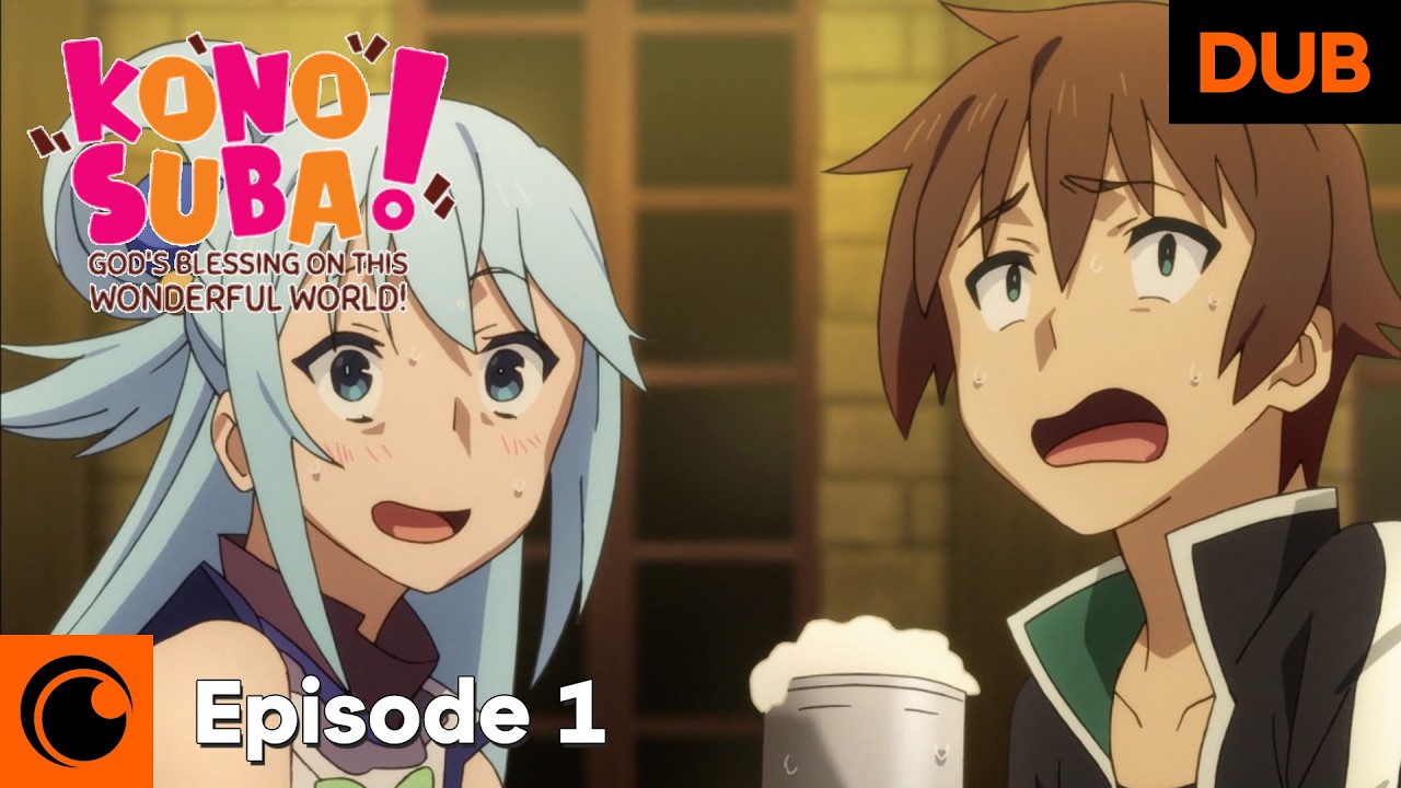 KONOSUBA -God's blessing on this wonderful world! Episode 1 English Dub