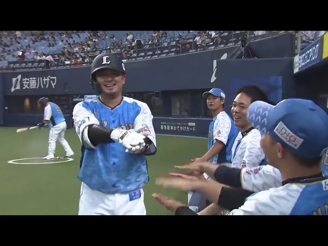 【1回表】打撃絶好調!! ライオンズ・森の豪快なソロホームラン!! 2019/8/2 B-L
