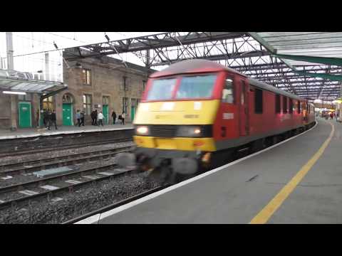 Rail Freight Traffic at Carlisle - 9th January 2019