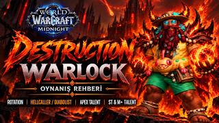 Destruction Warlock Rehberi | ST, 2T, AoE & Mythic+ Rotation