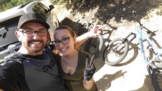 Babe's 1st EVER MTB Ride at Turnbull Canyon 2-12-2016 Part 3