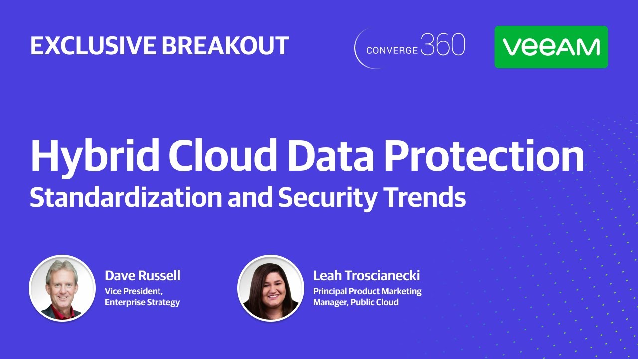 Hybrid Cloud Data Protection Standardization and Security Trends video