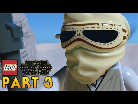 LEGO Star Wars The Force Awakens Walkthrough Part 3 Escape From The Finalizer