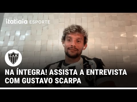 GUSTAVO SCARPA, DO ATLÉTICO, CONVERSA COM EXCLUSIVIDADE NA MESA REDONDA DO ATLÉTICO