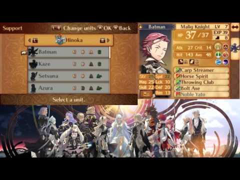 Fire Emblem Fates Birthright — Blind Lunatic Story Run Part 9-1