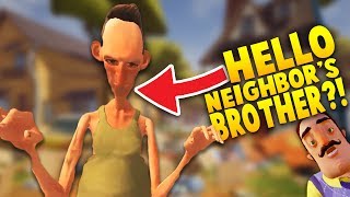 DID WE FIND HELLO NEIGHBOR'S CRAZY BROTHER!? | Hello Neighbor Mobile Game Rip off (iOS/Android Game)
