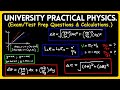 Error Analysis And Evaluation Practical Physics 1st Year University Physics