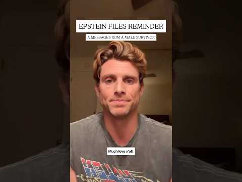 #EpsteinFiles Reminder From A Male Survivor #MeToo