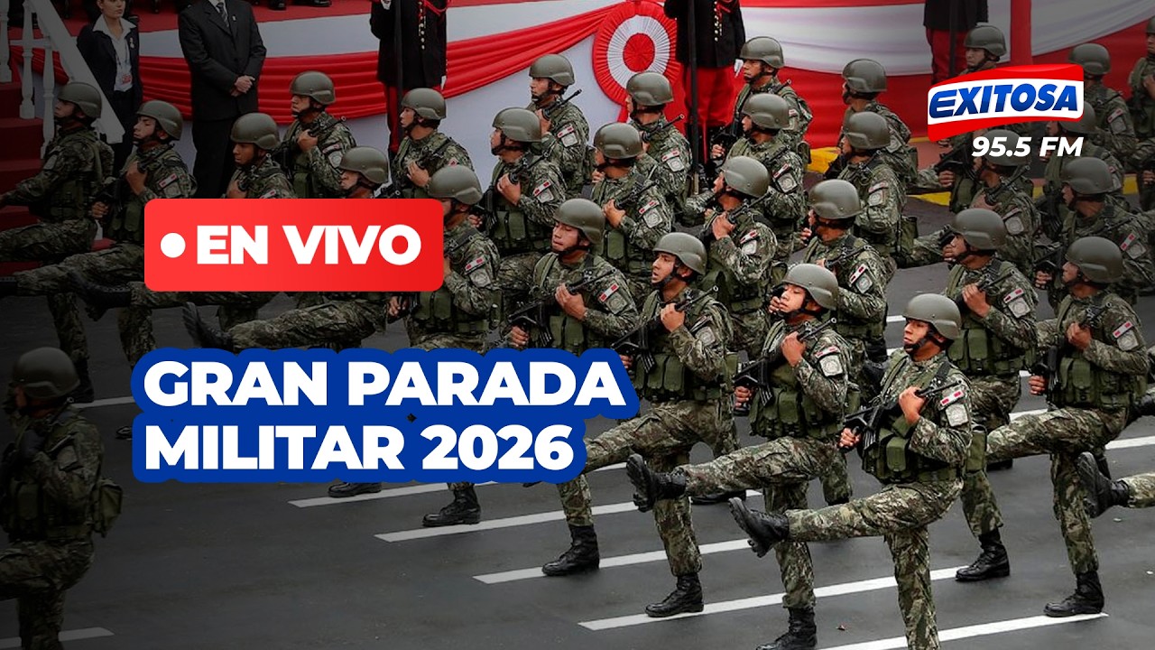 🔴🔵 EN VIVO | GRAN PARADA CÍVICO MILITAR DEL PERÚ 2026 | FIESTAS PATRIAS 29 DE JULIO