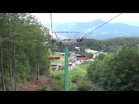 Discesa integrale seggiovia Leitner "Fortino - Mardonde" - Febbio (RE) / Chairlift / Sessellift