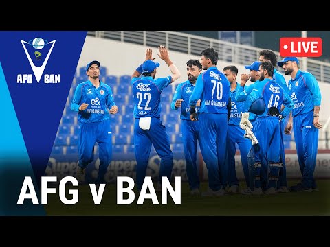 CRICKET LIVE: Afghanistan vs Bangladesh | 3RD ODI MATCH | October 14 | AFG v BAN | Sharjah | ACB