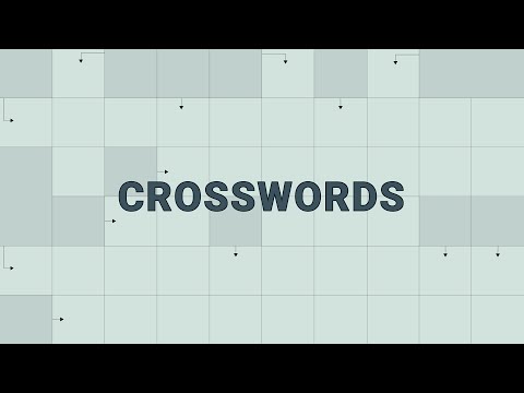 Video of Crosswords