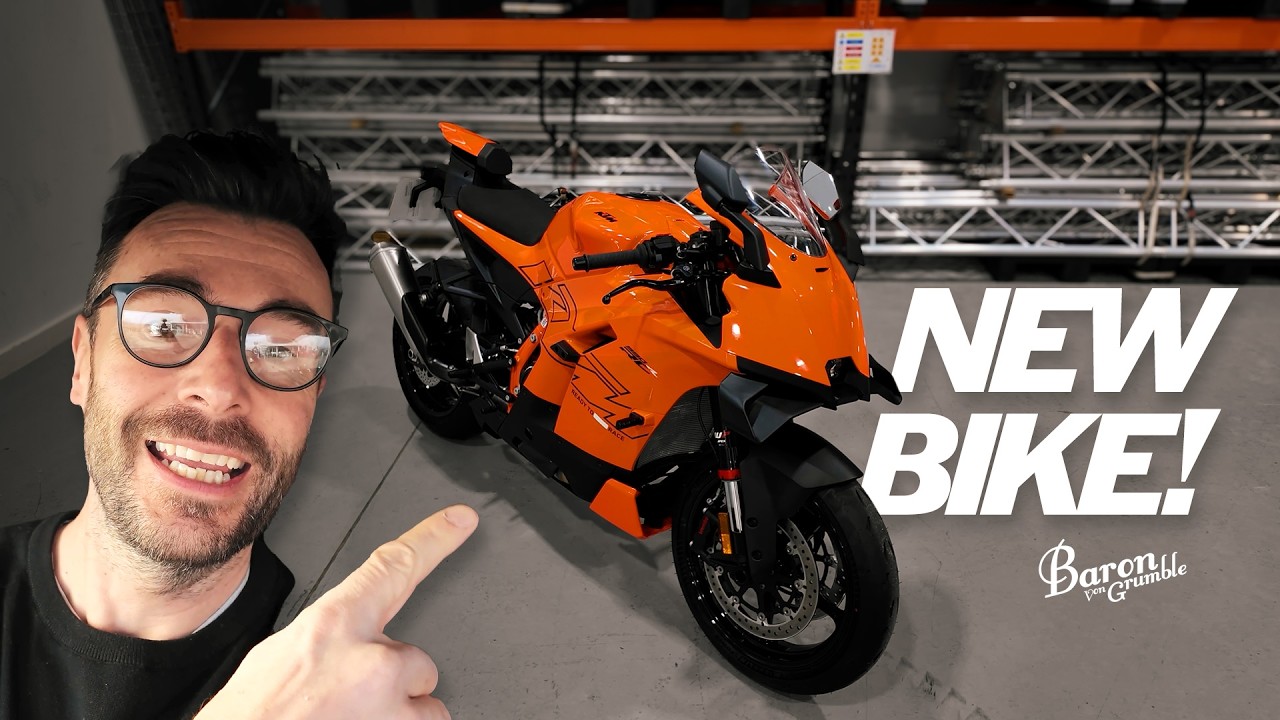 Collecting My New KTM 990 RC R!
