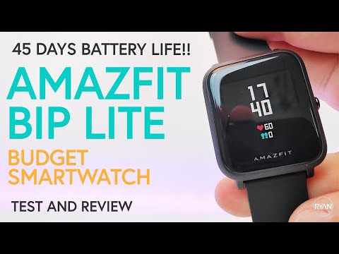Amazfit Bip LITE Review - Check out this BUDGET Smartwatch/Fitness Tracker! (2019)