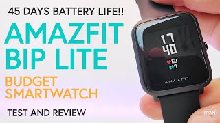 Amazfit Bip LITE Review - Check out this BUDGET Smartwatch/Fitness Tracker! (2019)