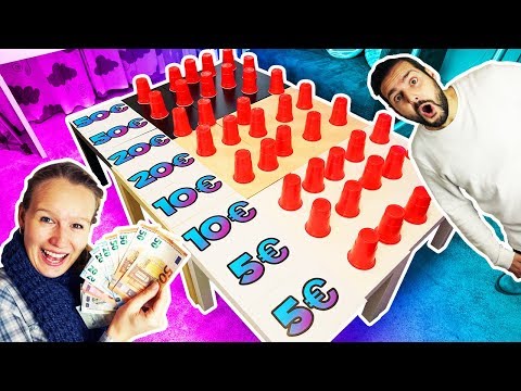 WÄHLE DEN RICHTIGEN WEG & GEWINNE BIS 500€ Challenge mit Bechern!