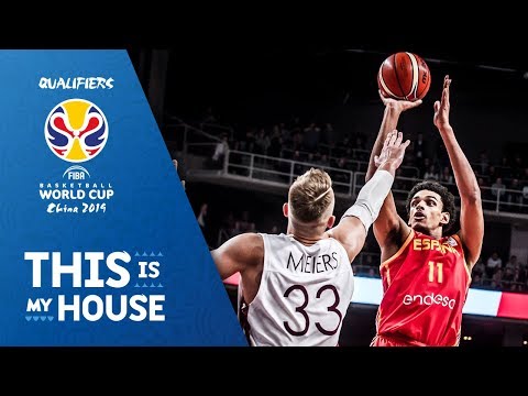 Latvia v Spain - Full Game - FIBA Basketball World Cup 2019 - European Qualifiers