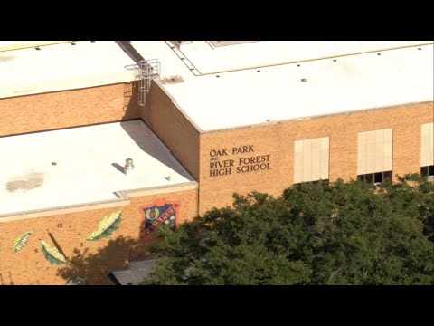 Oak Park River Forest High School removes exterior doors of most of its bathrooms