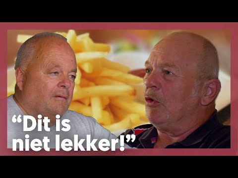 BROERS RUZIE om VERKEERDE FRIET BESTELLING | Het Familiediner | EO