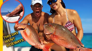 Hook in the Hand, Lost Anchor & Monster Mutton Snapper | Florida Keys Throwback