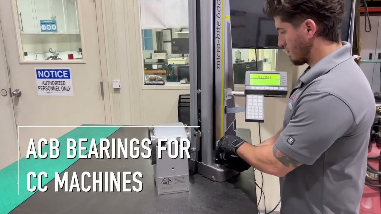 Bearing solutions for Continuous Casting Machines used in the steel industry