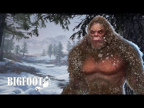 Vamos testar o NOVO MAPA DA NEVE  - Sendo caçado na neve pelo PÉ  GRANDE - BIGFOOT