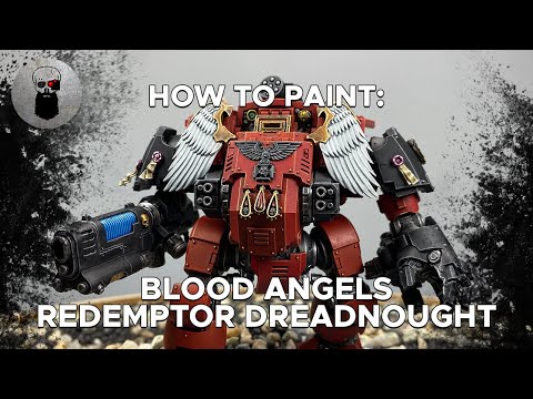 Contrast+ How to Paint: Blood Angels Redemptor Dreadnought