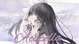 【Karaoke/歌枠】First Acapella Singing Stream💜初めてのアカペラ歌枠【VTuber/凛々咲 Ririsya】