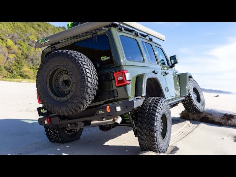 Ironman 4x4 Raid Rear Bumper Suited For Jeep Wrangler JL Unlimited | Install Guide