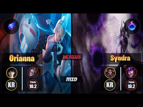 Doinb [Phase Rush] ORIANNA (Mid) VS [Arcane Comet] SYNDRA - Grandmaster KR Patch 10.2