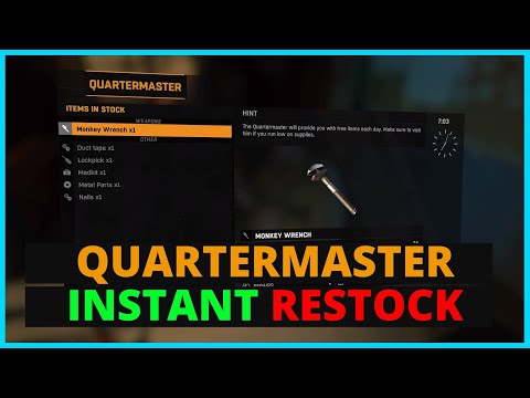 How to Instantly Restock Quartermaster | Dying Light...