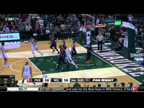 Brandon Knight dunks on the Suns again