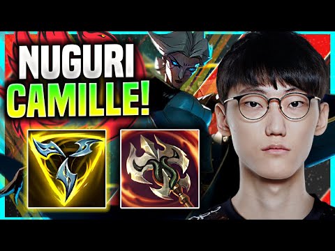 NUGURI DOMINATING CAMILLE WITH NEW ITEMS! - FPX Nuguri Plays Camille Top vs Irelia! | Season 11