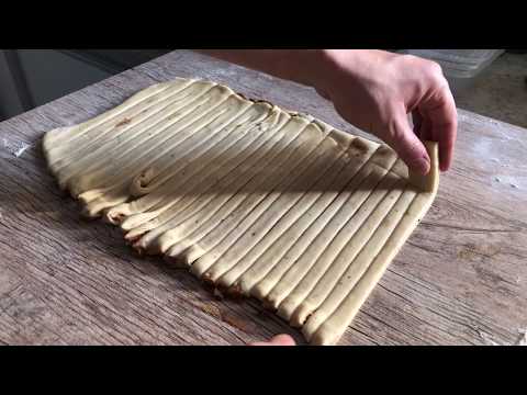 How to shape Kanelbullar (Swedish Cardamom Buns)