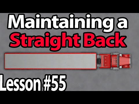 Trucking Lesson 55- A MUST Learn Backing Skill