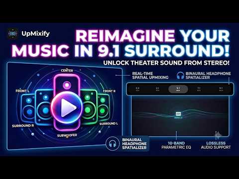 Upmixify 5.1+ Music Player video thumbnail