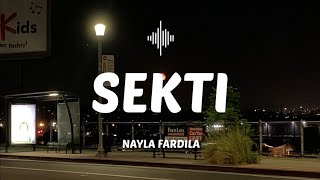 Download lagu SEKTI - DENNY CAKNAN | COVER NAYLA FARDILA ( LIRIK ) SAYANG SAWANGEN REMBULAN KAE mp3