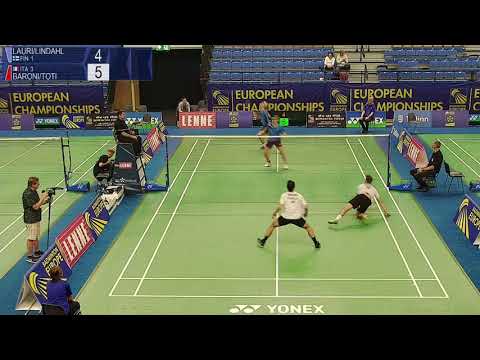 Lauri / Lindahl vs Baroni / Toti - MD, Finland vs Italy - EJC 2018 highlight (team event)