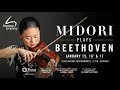 Midori Plays Beethoven at the Houston Symphony