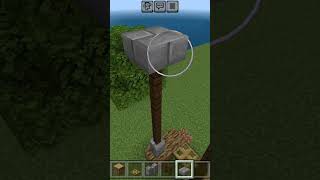 Working guillotine in minecraft 🤩 #shorts #youtubeshorts #minecraft #guillotine #viral