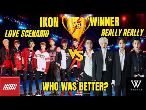 LOVE SCENARIO VS REALLY REALLY | OUR FIRST TIME LISTENING TO IKON & WINNER!!