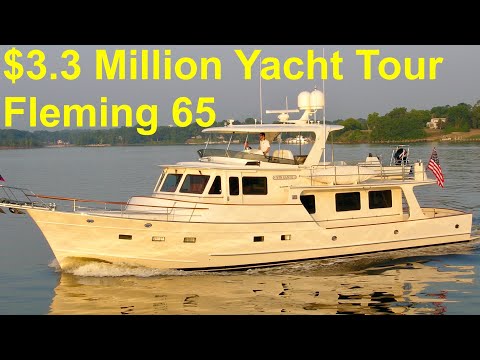 $3.3 Million Yacht Tour : 2017 Fleming 65