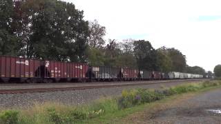 preview picture of video 'Norfolk Southern NS 13G WB Manifest. Cove,Pa. 10-10-12'