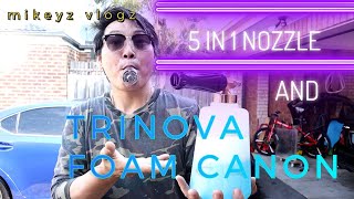 TRINOVA BEST BUDGET/LAST FOAM CANNON EVER NEEDED + 5in1 spra