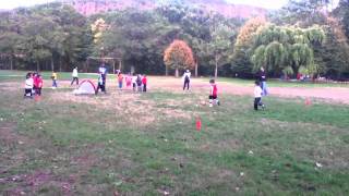 Lucien at football training