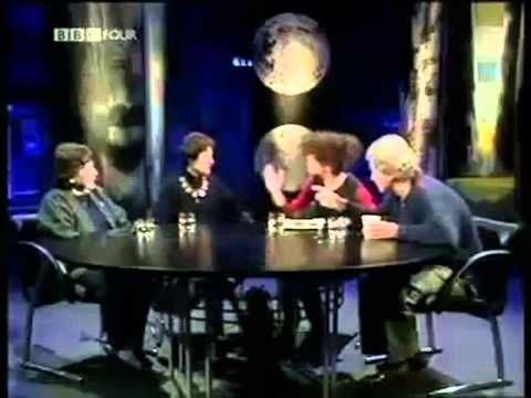 The Late Show. Keith Allen walks off. Brian Sewell