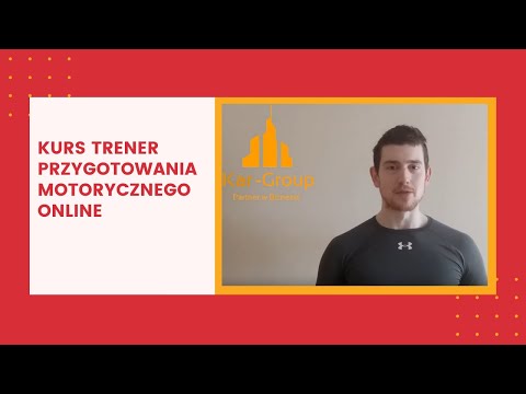 Kurs online: Trener przygotowania motorycznego z certyfikatem za 129 zł z Kar-Group - Second Medium